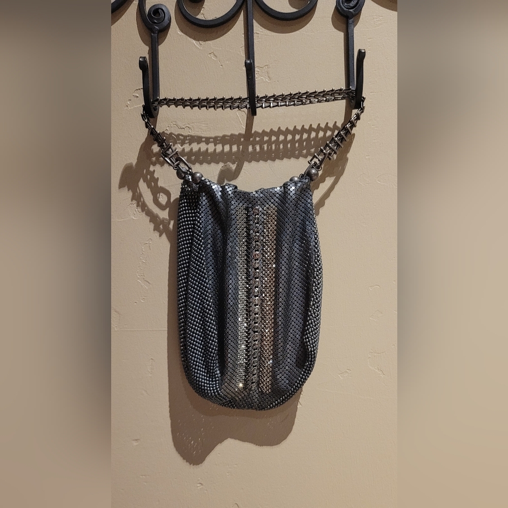 Decorative metal mesh bag